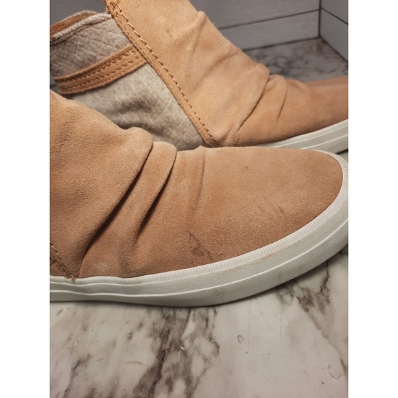 Sperry Shoes Slouchy Suede and Fabric Sneaker Boots Sze  7 - Picture 6 of 11